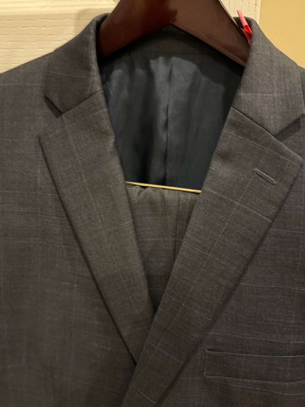 Michael Kors Charcoal Gray Windowpane 2 piece Suit!